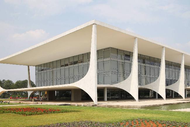 Brasil Brasília Palacio de Planalto Palacio de Planalto Brasil - Brasília - Brasil