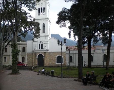Colombia Bogota Saint Barbara Church Saint Barbara Church South America - Bogota - Colombia