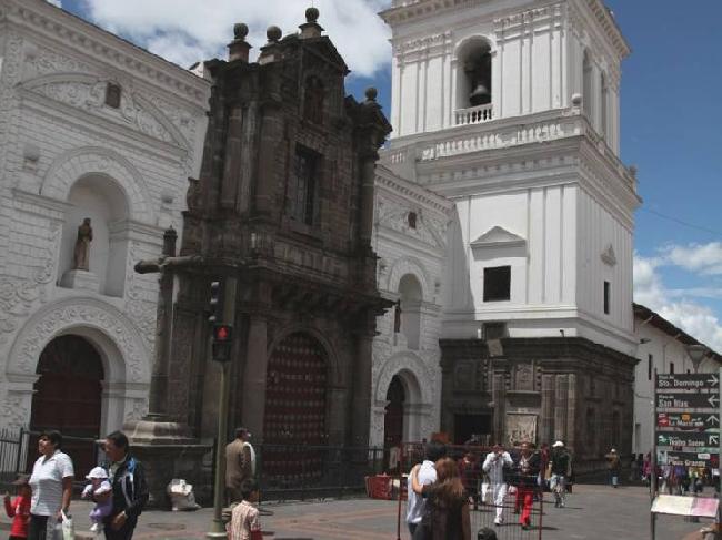 Ecuador Quito San Agustin Church San Agustin Church South America - Quito - Ecuador