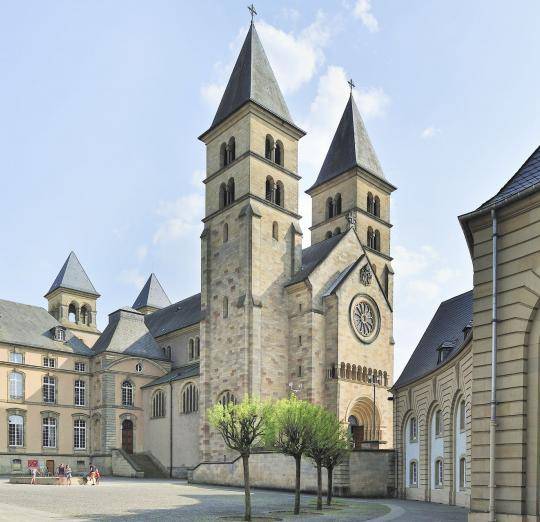 Luxemburgo Luxemburg Abadía de Echternach Abadía de Echternach Luxemburgo - Luxemburg - Luxemburgo
