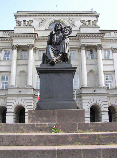 Poland Warsaw  Nicolaus Copernicus Monument Nicolaus Copernicus Monument Nicolaus Copernicus Monument - Warsaw  - Poland