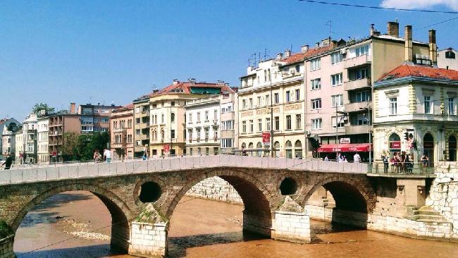 Bosnia Herzegovina Sarajevo puente latino puente latino Sarajevo - Sarajevo - Bosnia Herzegovina