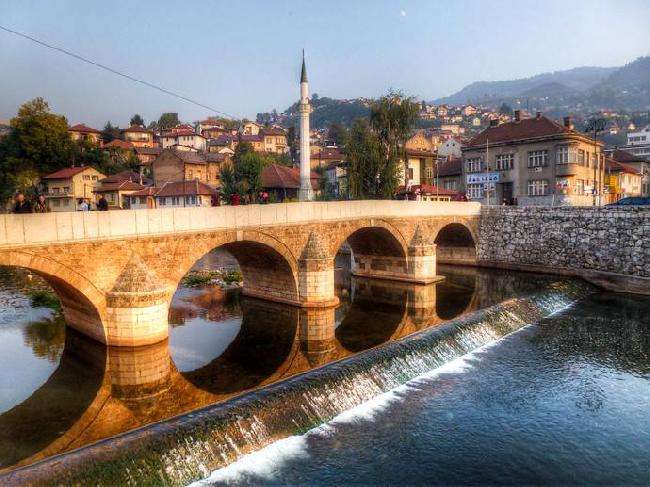 Bosnia Herzegovina Sarajevo puente latino puente latino Sarajevo - Sarajevo - Bosnia Herzegovina