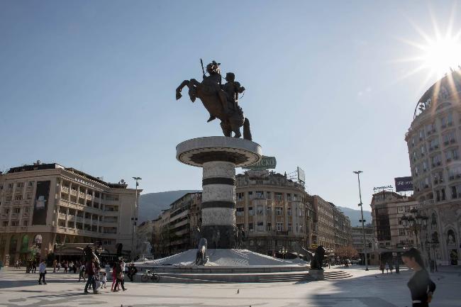 Macedonia Skopje  Plaza de Macedonia Plaza de Macedonia Macedonia - Skopje  - Macedonia