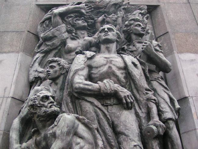 Polonia Varsovia Monumento a los Héroes del Gueto Monumento a los Héroes del Gueto Polonia - Varsovia - Polonia