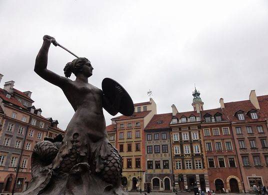 Poland Warsaw  The Mermaid of Warsaw The Mermaid of Warsaw Masovian - Warsaw  - Poland