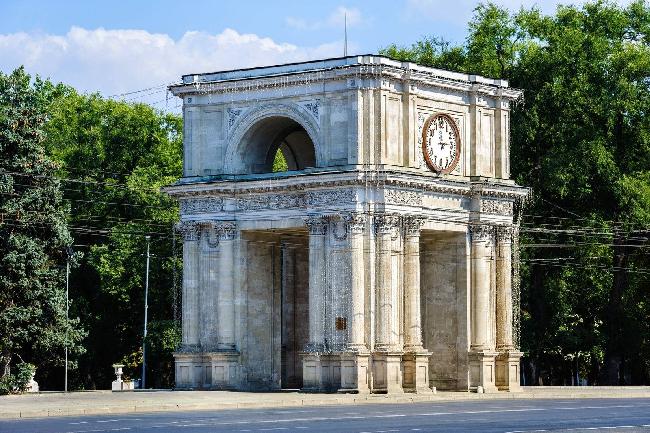 Moldova Chisinau  Triumphal arch Triumphal arch Chisinau - Chisinau  - Moldova
