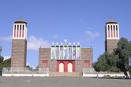 Eritrea Asmara  Saint Mary Cathedral Saint Mary Cathedral Asmara - Asmara  - Eritrea