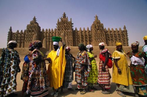 Mali Djenné  Mezquita Mezquita Mali - Djenné  - Mali