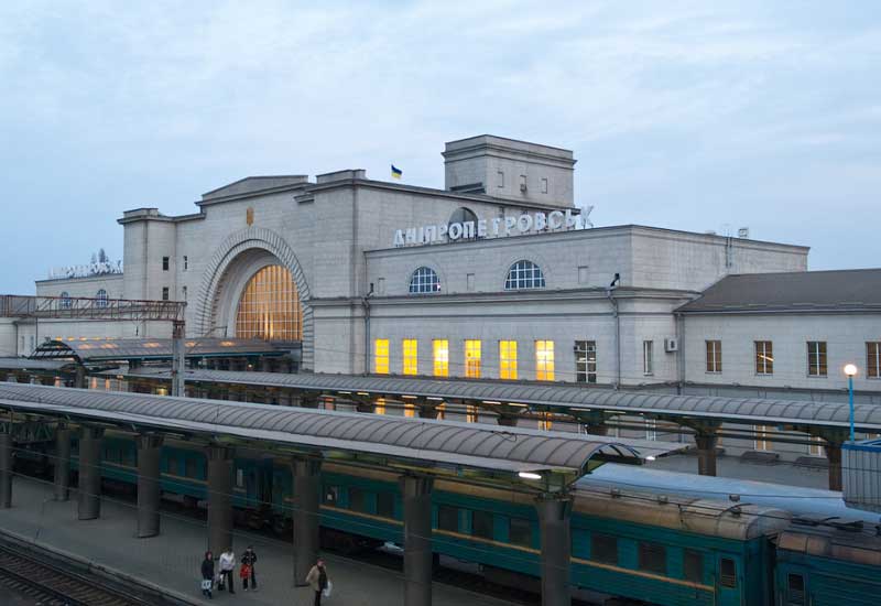 Ukraine Dnipropetrovsk Dnipropetrovsk, Railway Station Dnipropetrovsk, Railway Station Dnipropetrovsk - Dnipropetrovsk - Ukraine