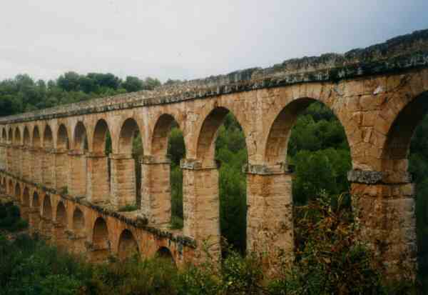 Spain Tarragona Roman Aqueduct Roman Aqueduct Tarragona - Tarragona - Spain