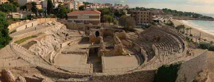 Spain Tarragona Roman Theatre Roman Theatre Tarragona - Tarragona - Spain