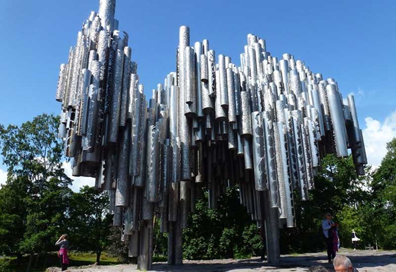 Finlandia Helsinki Monumento a Sibelius Monumento a Sibelius Finlandia - Helsinki - Finlandia