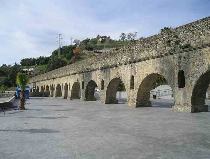Spain Almunecar Aqueduct Aqueduct Andalusia - Almunecar - Spain