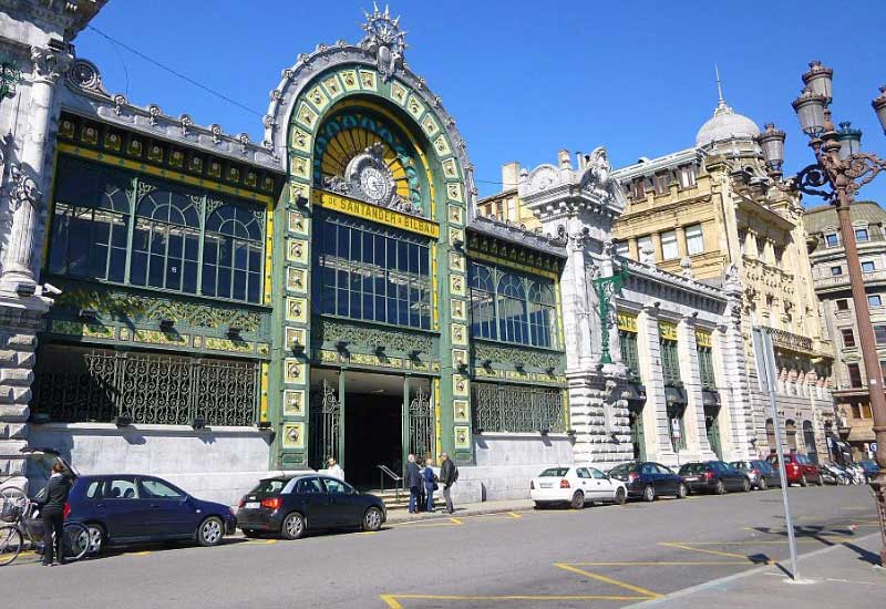 Spain Bilbao Bilbao - Santander Railroad Station Bilbao - Santander Railroad Station Vizcaya - Bilbao - Spain