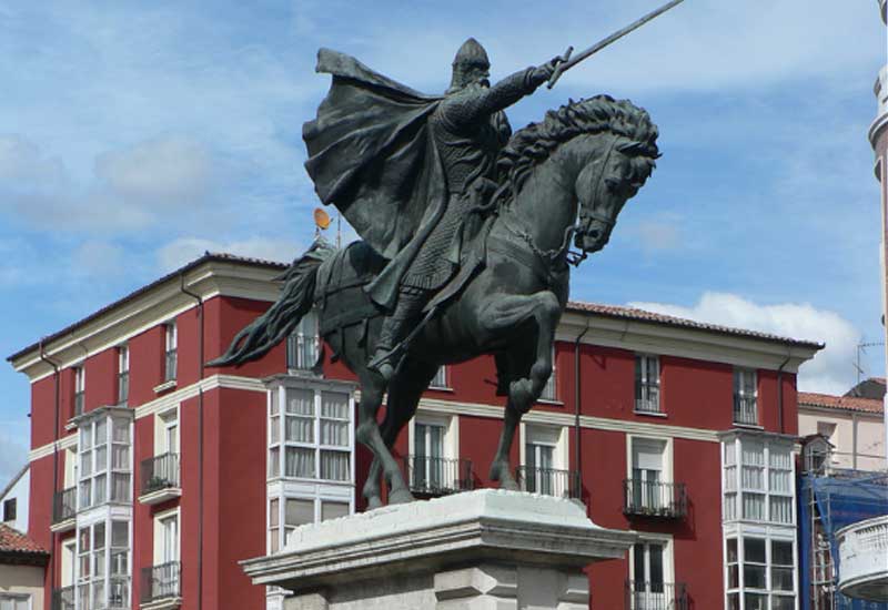 España Burgos Estatua Ecuestre del Cid Campeador Estatua Ecuestre del Cid Campeador Burgos - Burgos - España