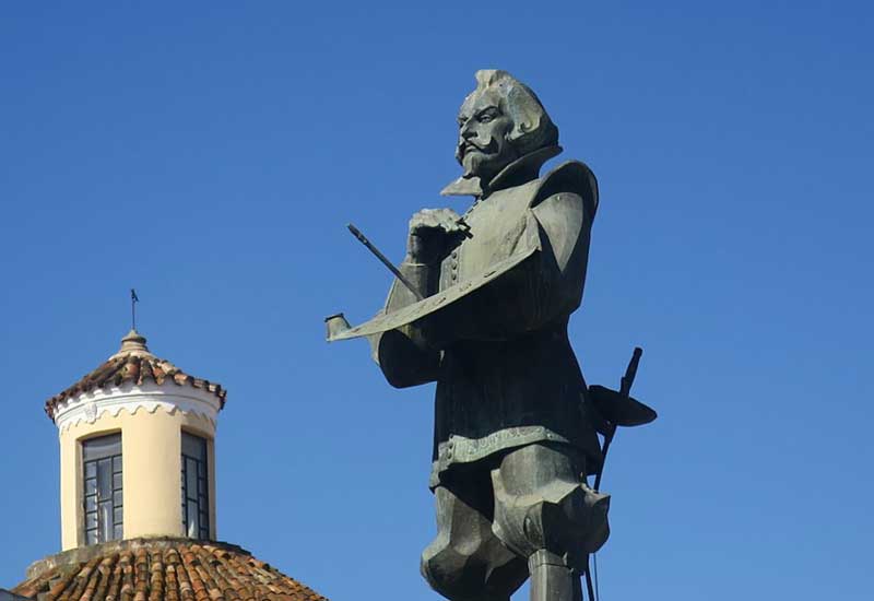 España Badajoz Estatua de Francisco Zurbarán Estatua de Francisco Zurbarán Badajoz - Badajoz - España