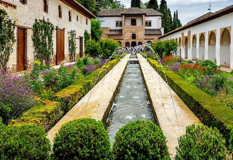 Spain Granada Generalife Palace Generalife Palace Granada - Granada - Spain