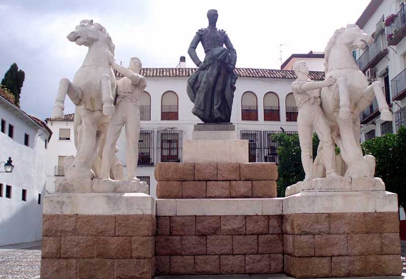 Spain Cordoba Manolete Monument to Manolete Monument to Cordoba - Cordoba - Spain