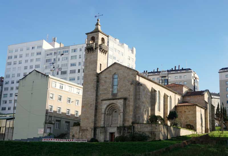 Spain A Coruna San Francisco Church San Francisco Church A Coruna - A Coruna - Spain