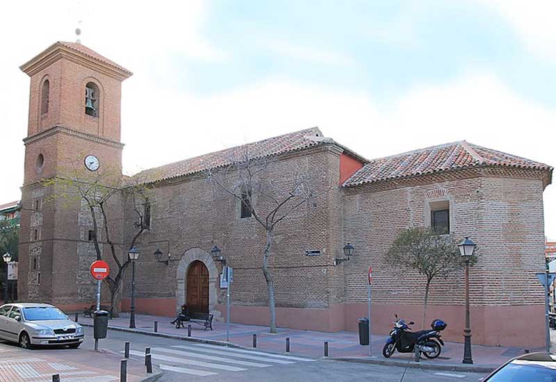 Spain Alcorcon Santa Maria la Blanca Church Santa Maria la Blanca Church Madrid - Alcorcon - Spain