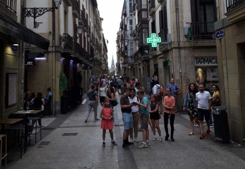 España San Sebastián  Calle Mayor Calle Mayor País Vasco - San Sebastián  - España