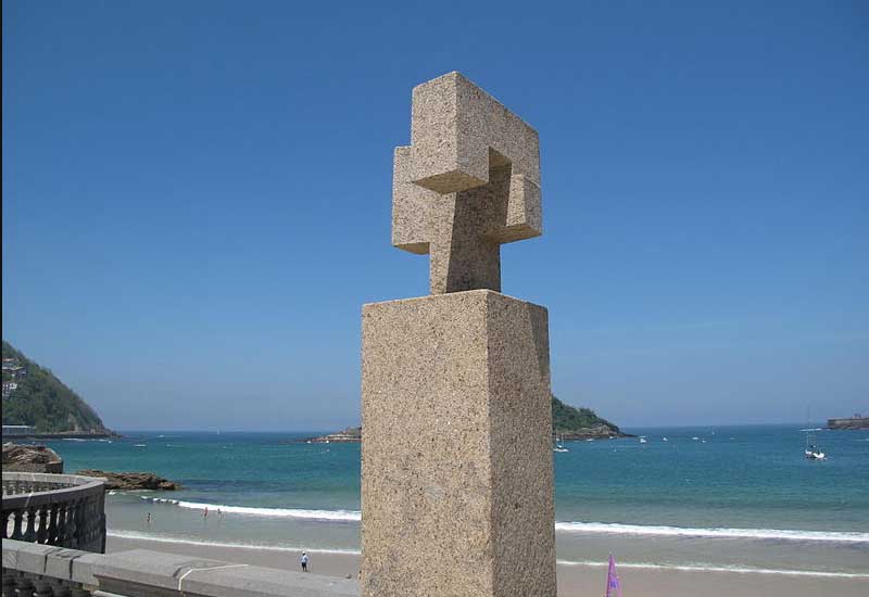 España San Sebastián  Monumento a Fleming Monumento a Fleming País Vasco - San Sebastián  - España