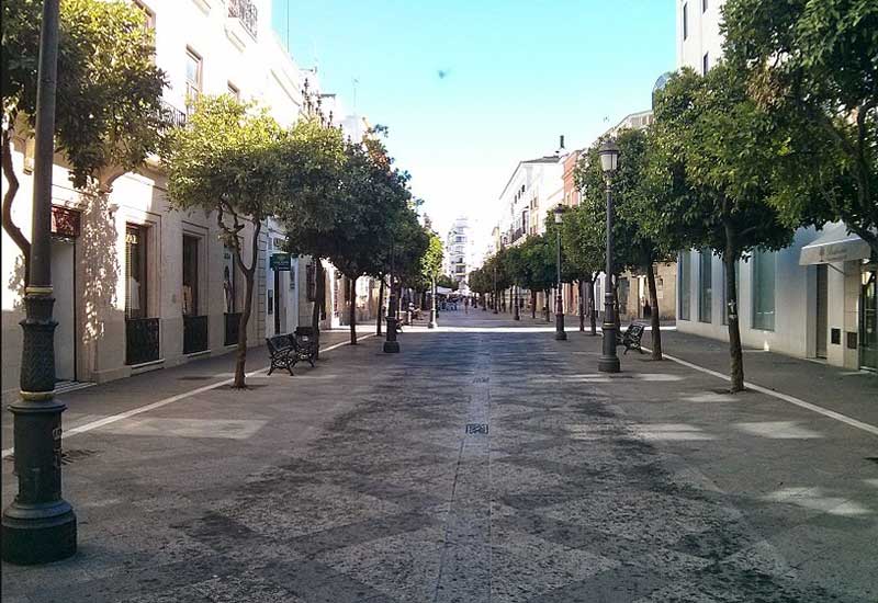 Spain Jerez de la Frontera Ramon Cala Street Ramon Cala Street Cadiz - Jerez de la Frontera - Spain