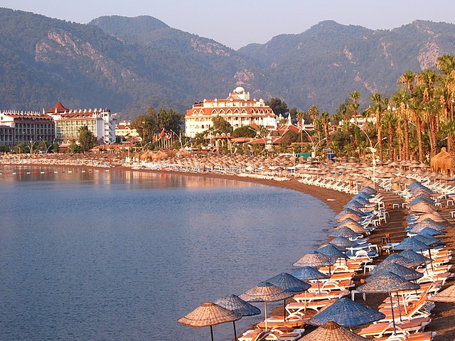 Turquía Marmaris  Playa de Icmeler Playa de Icmeler Marmaris - Marmaris  - Turquía