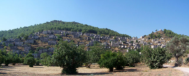 Turquía Oludeniz Valle de Kayakoy Valle de Kayakoy Mugla - Oludeniz - Turquía
