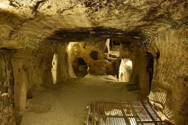 Turquía Capadocia Ciudad subterranea de Kaymaklı Ciudad subterranea de Kaymaklı  Nevsehir - Capadocia - Turquía