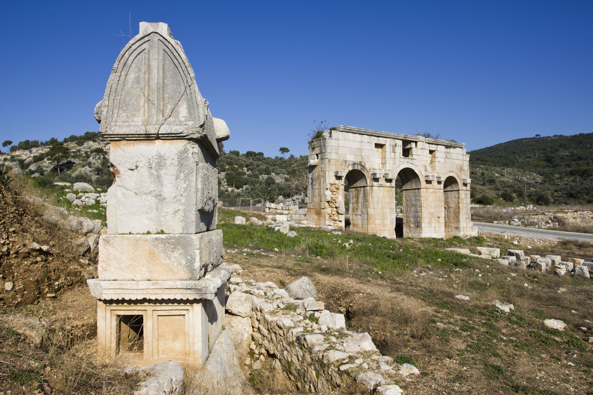 Turquía Kalkan Ruinas antiguas de Patara Ruinas antiguas de Patara Antalya - Kalkan - Turquía