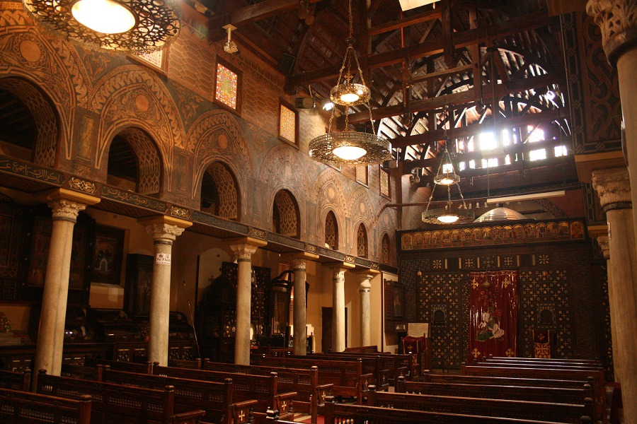 Egipto El Cairo La iglesia colgante La iglesia colgante La iglesia colgante - El Cairo - Egipto