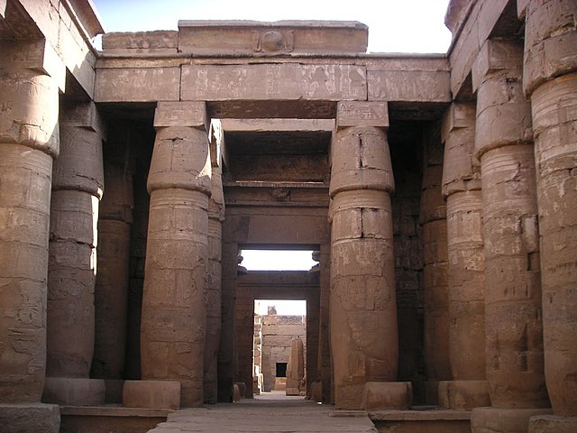 Egypt Luxor The Temple of Khonsu The Temple of Khonsu Luxor - Luxor - Egypt