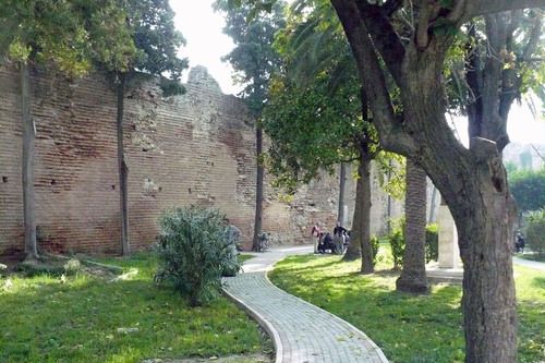 Albania Durres  Byzantine Walls Byzantine Walls Albania - Durres  - Albania