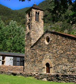 Andorra San Martí de la Cortinada Iglesia de Sant Martí de la Cortinada Iglesia de Sant Martí de la Cortinada Andorra - San Martí de la Cortinada - Andorra