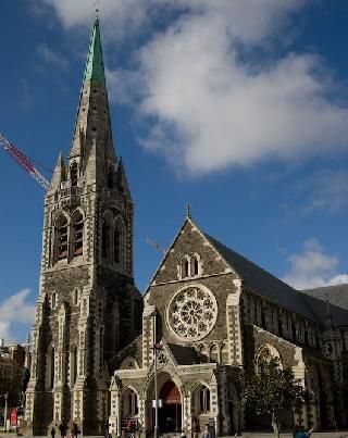 Nueva Zelanda Christchurch Plaza de la Catedral Plaza de la Catedral Nueva Zelanda - Christchurch - Nueva Zelanda