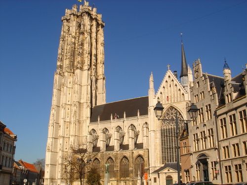 Bélgica Mechelen  Catedral de San Romualdo Catedral de San Romualdo Mechelen - Mechelen  - Bélgica
