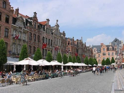 Belgium Leuven Oude Markt Square Oude Markt Square Leuven - Leuven - Belgium