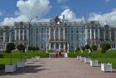Entrada al Museo estatal de Tsarskoye Selo