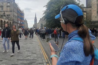 Recorrido a pie con audio autoguiado en Royal Mile