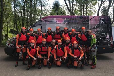 Viaje de Canyon Falls en Dollar Falls