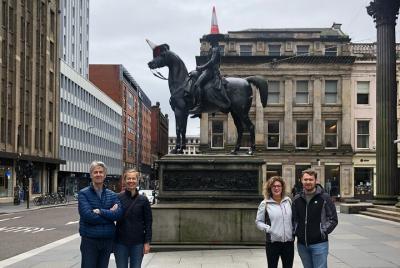 Recorrido a pie por el centro de la ciudad de Glasgow