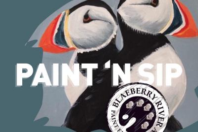 Puffin Paint and Sip en Kilted Kangaroo, Stirling. Puffin Paint and Sip en Kilted Kangaroo, Stirling.