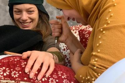 Descubrimiento de arte con henna