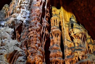 Cuevas, Montserrat y Codorniu: tour premium de día completo desde Barcelona.