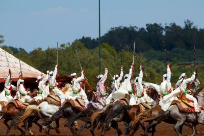 Espectáculo nocturno bereber en Agadir