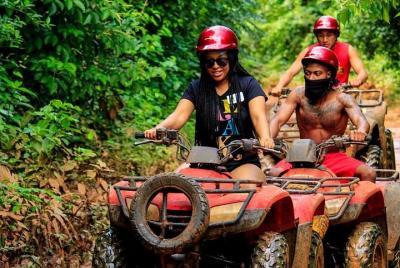 Excursión de un día a ATV, tirolinas, salto de Tarzán, almuerzo y