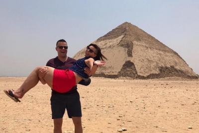 Visita privada de día completo a las pirámides de Giza, la esfing