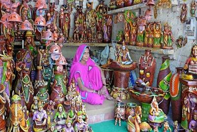 Tour privado de compras de día completo en Delhi